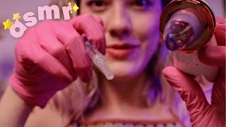 ASMR ROLEPLAY  Dermatologista cuida da sua pele 👩🏼‍⚕️✨ Voz suave e Visual Triggers [upl. by Aihsiek339]