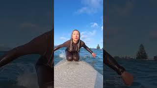 Longboard Surfing with Insta360 X4 insta360 surfing actioncamera surf longboard [upl. by Almira]