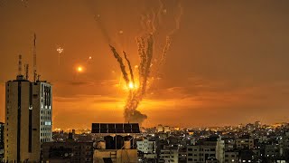 Hamas continues rocket fire as Israel threatens ground attack [upl. by Enilrae]