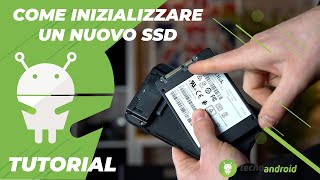 COME INIZIALIZZARE UN NUOVO SSD locazione e ripartizione su windows 11 [upl. by Penn]