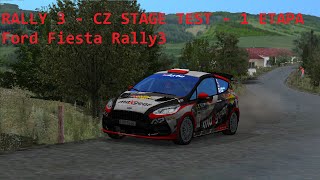 RBR  RALLY 3  CZ STAGE  1 Etapa  Ford Fiesta Rally3 [upl. by Sol]