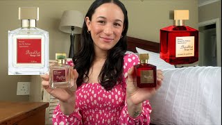 ❤️🤩 BEST MIDDLE EASTERN FRAGRANCE DUPES FOR MFK  BARRAKAT ROUGE 540 EXTRAIT VERSION REVIEW ☑️🤩🔥 [upl. by Eniluap]