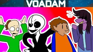 Ask Baldi Part 45 Baldis Basics Comic Dubs With Undertale and Deltarune Cameos [upl. by Nanaj186]