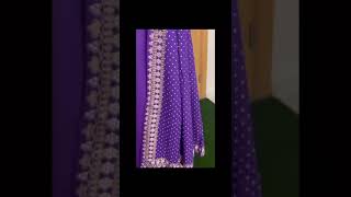 Purple Anarkali Kurti  Pant and Dupatta  3Pcs set [upl. by Eiclek]