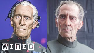 How Rogue One Recreated Grand Moff Tarkin  Design FX  WIRED [upl. by Gracia637]