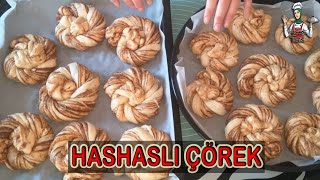 Meşhur Haşhaşlı Çörek Tarifi  Hanımeli Tarifleri [upl. by Trebor15]