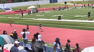 Afterburners 1112 boys 200m  Cameron  USATF Region 16 JO Qualifiers  Houston TX 61524 [upl. by Aneerb]