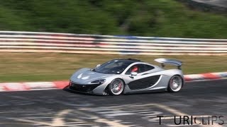 McLaren P1 XP2R testing HARD at the Nürburgring [upl. by Sedecrem]