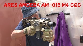 ARES AMOEBA AM 015 M4 CQC ハニーバジャー [upl. by Kenneth876]