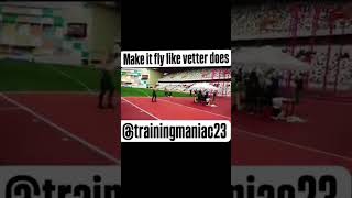 Johannes vetter 2nd greatest throwerjavelinyoutubejavelinesportsviralsubscribesubscribers [upl. by Sisile772]