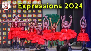 HMS  Happy Model School  Expression 2024 Part 1  Dance Performances  School Activities [upl. by Aziar]