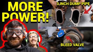 1KZTE  A Cinematic Guide To More Power  DIY 3 inch Exhaust and Boost Tee Bleed Valve [upl. by Andromeda]