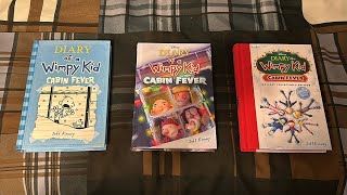 Three Different Editions of Diary of a Wimpy Kid Cabin Fever [upl. by Bashuk]