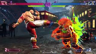 All BLANKA COMBO in STREET FIGHTER 6  CPU 8 [upl. by Nuawaj]