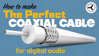 How to make the perfect coaxial cable for digital audio SPDIF [upl. by Saidel576]