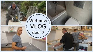 Verbouwing deel 7 badkamer en keuken [upl. by Blum]