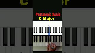 Piano Beginner Tips  Pentatonic Scale C Major [upl. by Latouche]