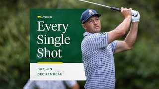 Bryson DeChambeaus First Round  Every Single Shot  The Masters [upl. by Latnahc280]