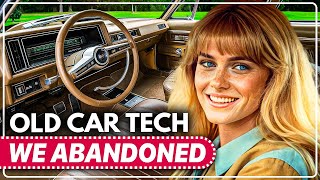 13 ADVANCED Old Car Features  That Was WAY Ahead of Its Time [upl. by Rolyks]