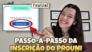 PASSO A PASSO DA INSCRIÇÃO DO PROUNI 2024 l Como se inscrever no Prouni [upl. by Idoj14]