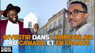 Investir dans limmobilier au CANADA et en FRANCE 2550 [upl. by Schonfield702]