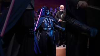 johnwilliams and darthvader on stage for the imperial march 🔥 starwarsfan [upl. by Cecelia]