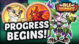 Choosing pets and gaining power  Episode 2  The IDLE HEROES CSG Series [upl. by Pathe]