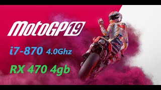 MotoGP 19  i7 870 RX 470 4gb [upl. by Aenotna]