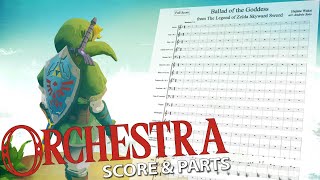 Zelda Ballad of the Goddess  Orchestral Cover [upl. by Aloel830]