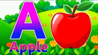 A for apple  अ से अनार  abcd phonics song  a for apple b for ball c for cat  abcd song  abcde [upl. by Hazen]