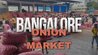 Bangalore onion market October 18 2024 [upl. by Najib]