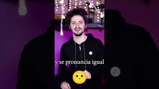 Palabra que se deletrea y se pronuncia igual gramática ortografía español [upl. by Cletis92]