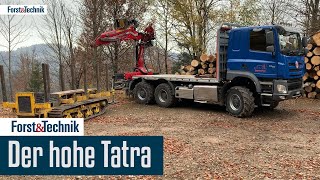 Tatra Phoenix im Holztransport Der hohe Tatra [upl. by Acinoryt]