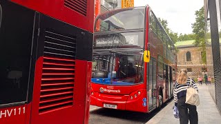 FULL ROUTE VISUAL  SLN Bus Route 8 Tottenham Court Road  Bow Church 12332 SL14 LNY [upl. by Stock]