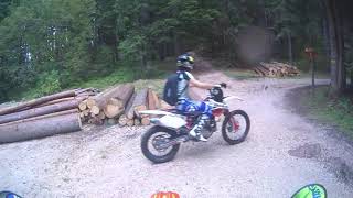 KTM EXC 250 VS BETA RR 450  ENDURO [upl. by Chiarra]