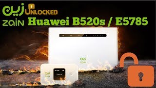 Free Unlock Zain B520s93a LTE Cat6 Router [upl. by Bolitho613]