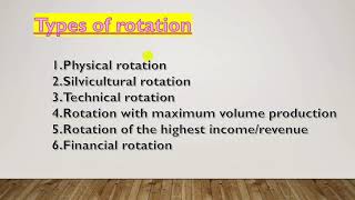 Rotation explained in Nepali l Forestry l Silviculture [upl. by Narej]