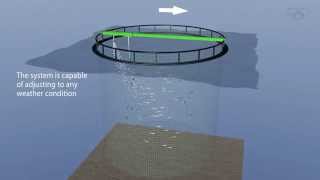 Skagen Engineering Patented Cage FeedControl for Fish farming aquaculture [upl. by Gerek]