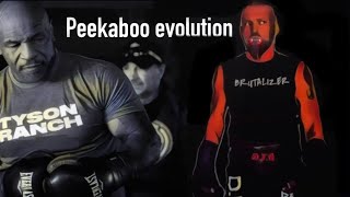 Peekaboo 🥊Evo BeforeAfter training with Mike Tyson’s people [upl. by Yenhpad]