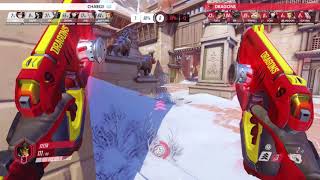 FLETA TRACER POV  Shanghai Dragons Vs Guangzhou Charge  All the Moments Tracer Gameplay [upl. by Orv]