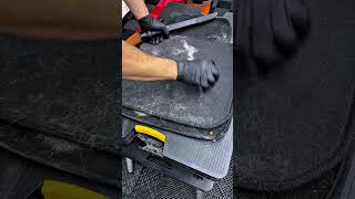 Extreme Dog Hair RemovalWatch This Carpet Transformation 🐕🧼 satisfying shorts asmr detailing [upl. by Gagliano]