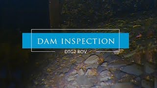 Underwater Drone Dam Inspection  Deep Trekker ROV [upl. by Dlorah]