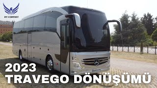 MERCEDES TRAVEGO DÖNÜŞÜMÜ PROJESİ » 2006 2012 2013 MODEL TRAVEGOLARI 2023E DÖNÜŞTÜRDÜK [upl. by Kerby]