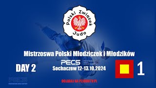 DAY 2  TATAMI 1  Mistrzostwa Polski Młodziczek i Młodzików 1213102024 Sochaczew [upl. by Martineau]