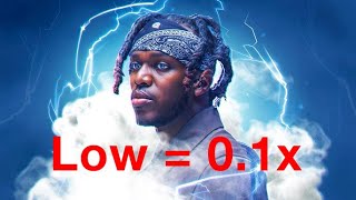 KSI’s Song “Low” But Everytime he says “Low” the Speed Increases by 01x [upl. by Carman]