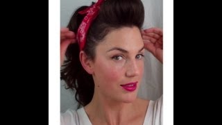 6 PIN UP looks for BEGINNERS  QUICK and EASY VINTAGE RETRO hairstyles  Fitfully Vintage [upl. by Block]