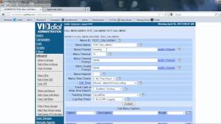 How to Create Vicidial Call Menues [upl. by Markland]