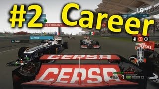 F1 2013 Career Mode Part 2 Malaysia [upl. by Dlorej]