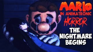 MARIO IN ANIMATRONIC HORROR THE NIGHTMARE BEGINS CHAPTER 3 END  YOULL SWIM WITH THE FISH FOR THIS [upl. by Oirasor]