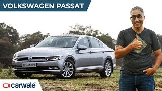 Volkswagen Passat Review  Luxury Comfort Driving Fun  All Packed Into One  CarWale [upl. by Evvie373]